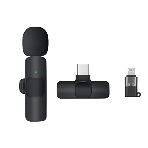 K8 Wireless Microphone – Plug & Play | Clear Audio for iPhone & Android