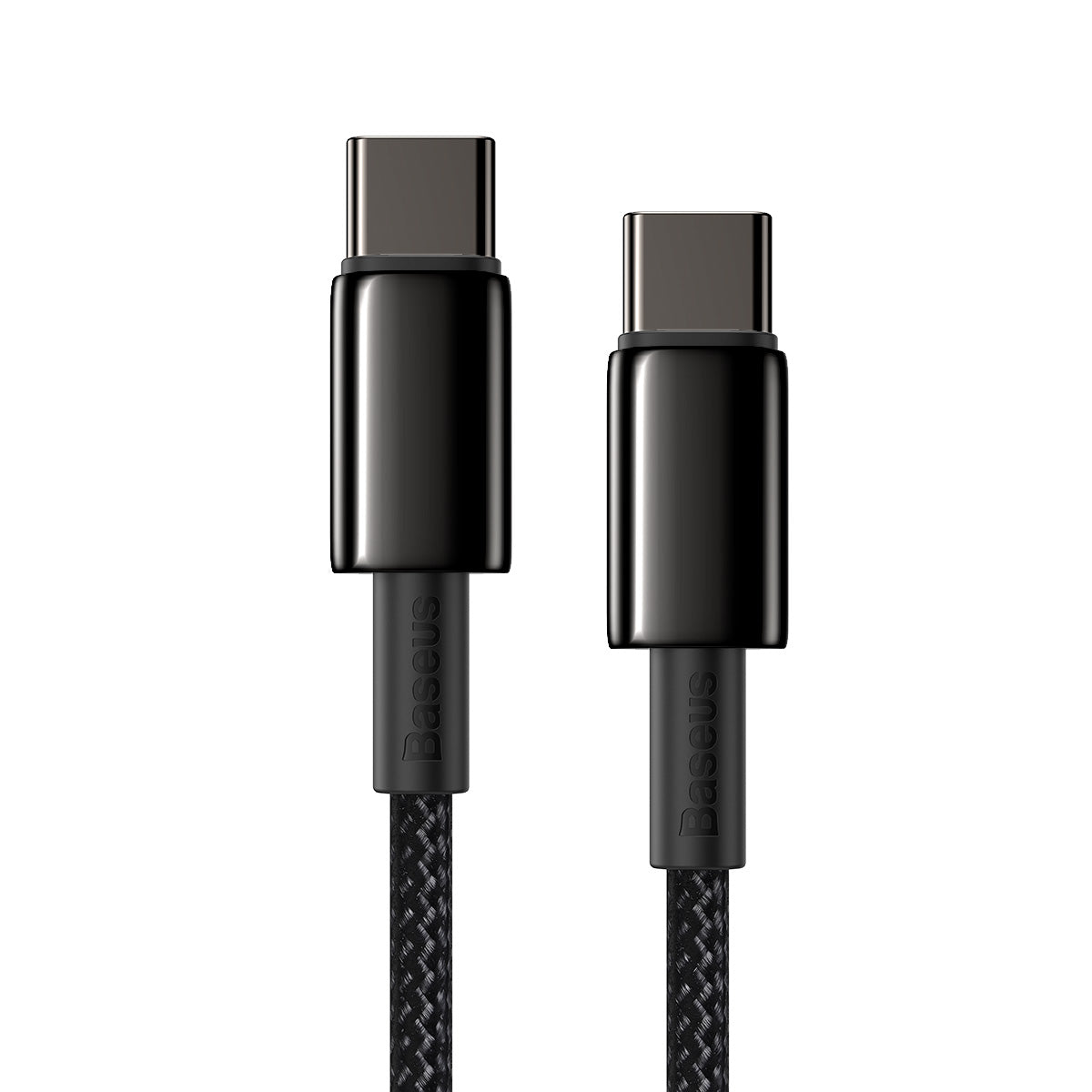 Baseus Tungsten Gold Fast Charging Data Cable Type-C to Type-C 100W 1m Black