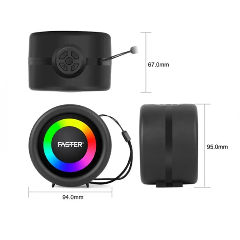 Faster FS-61 Wireless Bluetooth Speaker | Powerful & Portable