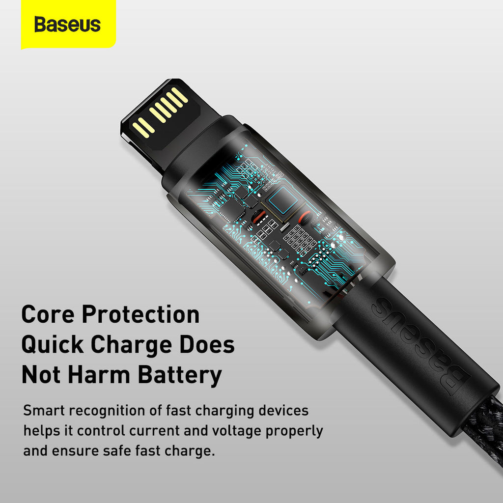 Baseus Tungsten Gold Fast Charging Data Cable Type-C to iPhone PD 20W