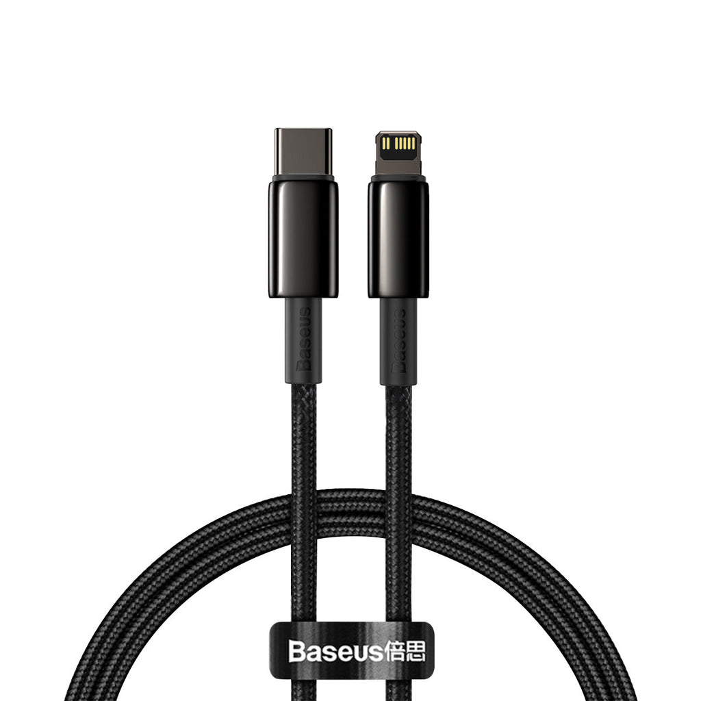 Baseus Tungsten Gold Fast Charging Data Cable Type-C to iPhone PD 20W