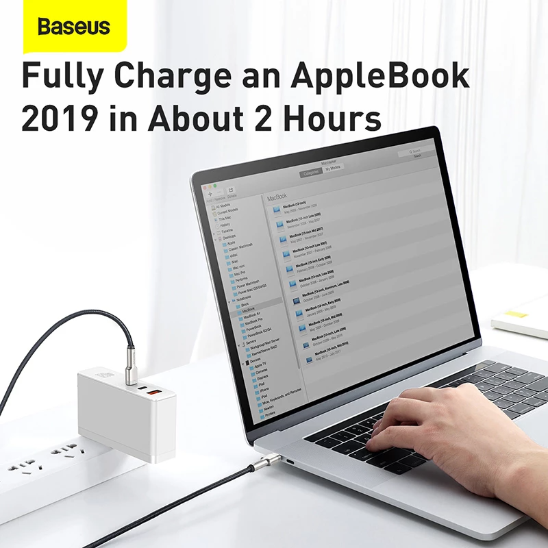 Baseus Cafule Metal Data Cable Type-C to Type-C 100W