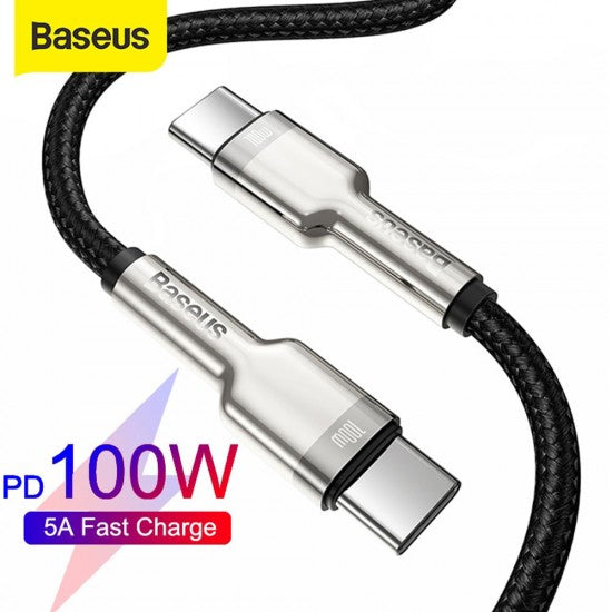 Baseus Cafule Metal Data Cable Type-C to Type-C 100W