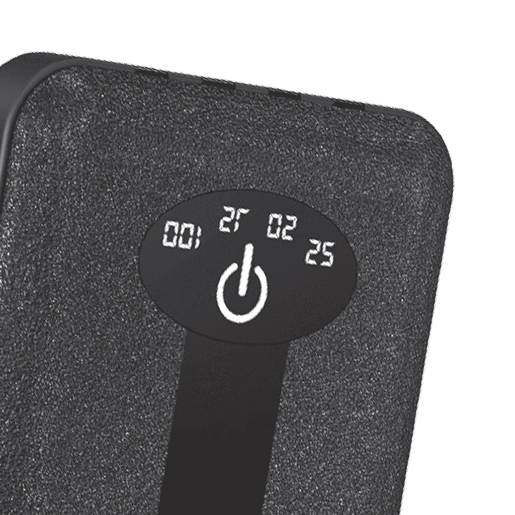 Alpha X200 10000 MAH POWER BANK With LED Display and attached 4in1 Cables