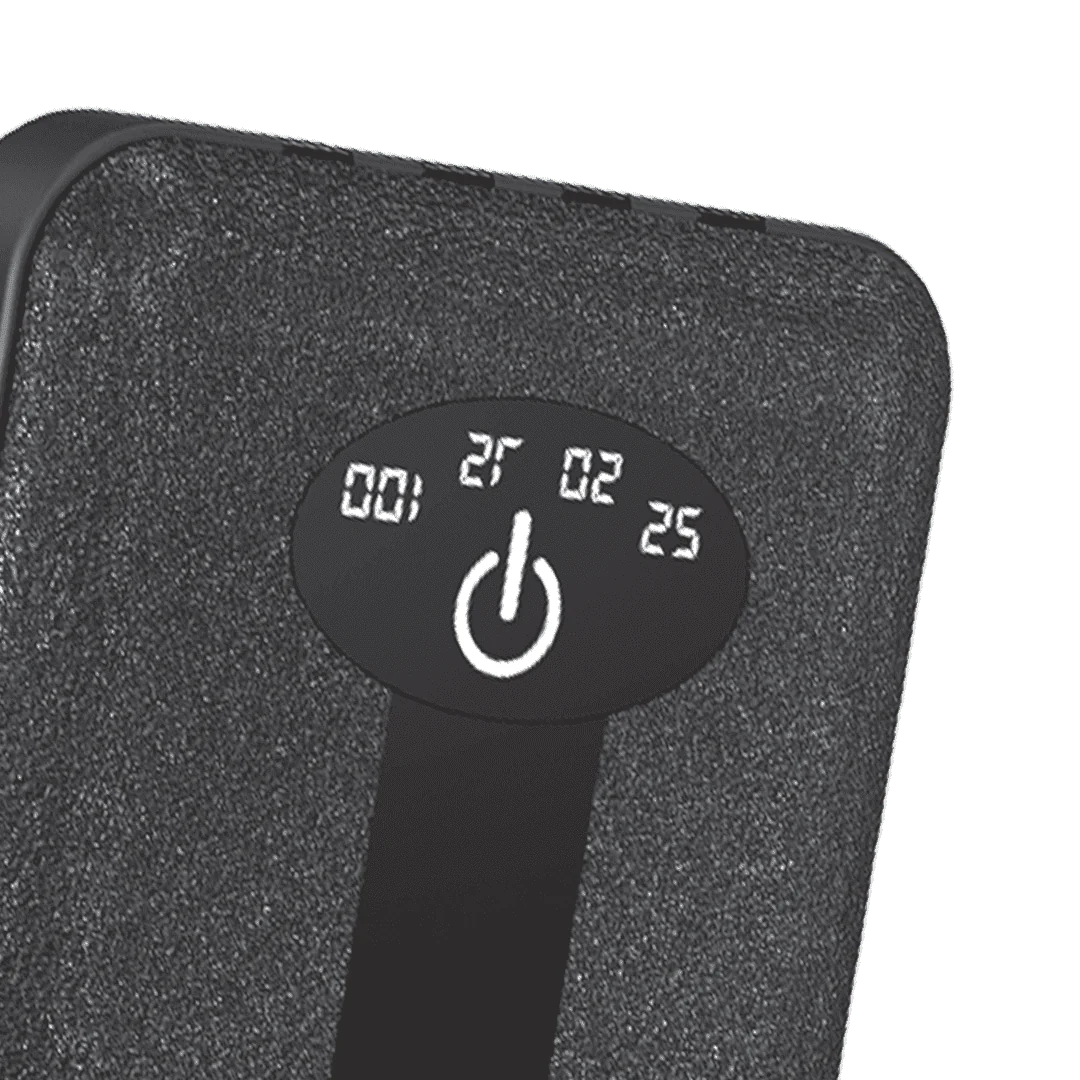 Alpha X200 10000 MAH POWER BANK With LED Display and attached 4in1 Cables