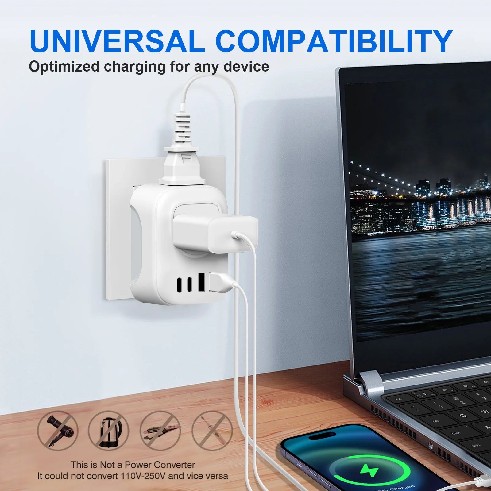 European Travel Plug Adapter