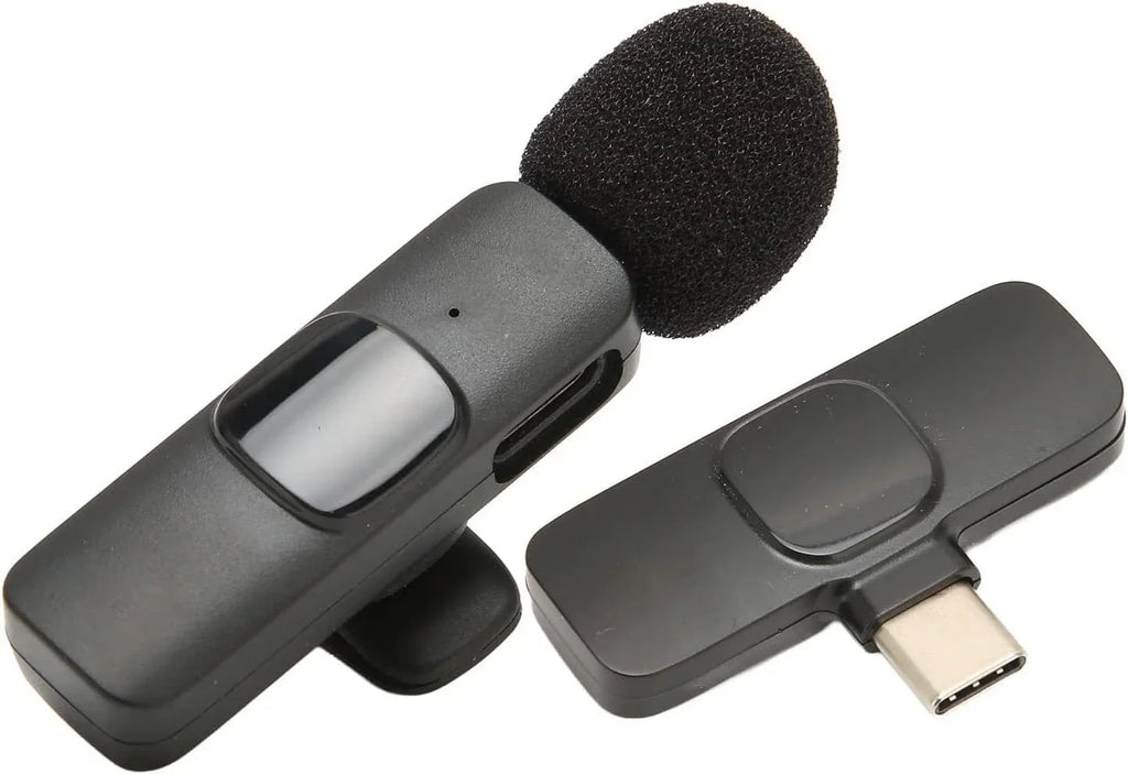 K8 Wireless Microphone – Plug & Play | Clear Audio for iPhone & Android