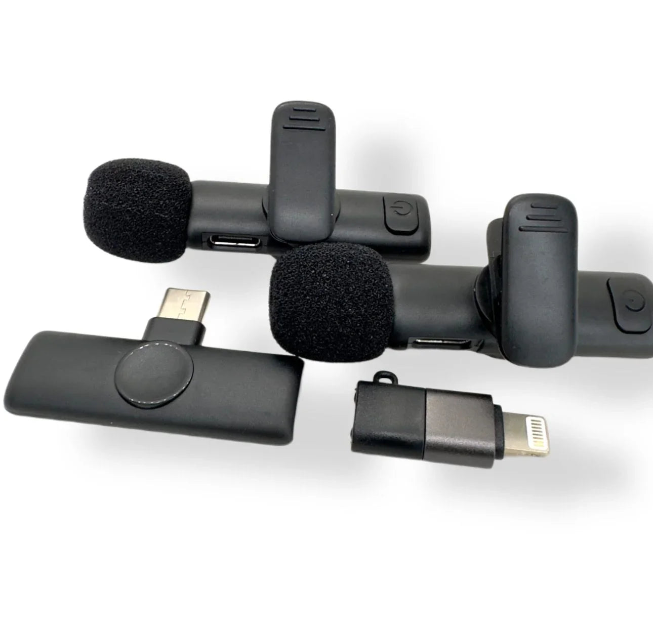 K11 2-in-1 Wireless Collar Microphone – For iPhone & Android (Type-C)