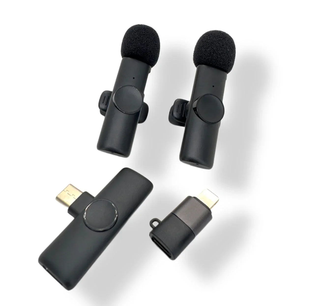 K11 2-in-1 Wireless Collar Microphone – For iPhone & Android (Type-C)